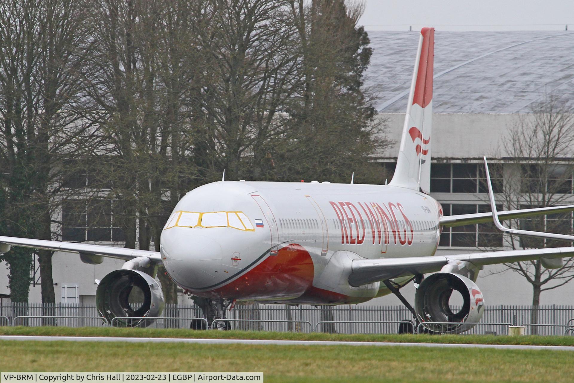 VP-BRM, 1998 Airbus A321-231 C/N 802, Kemble