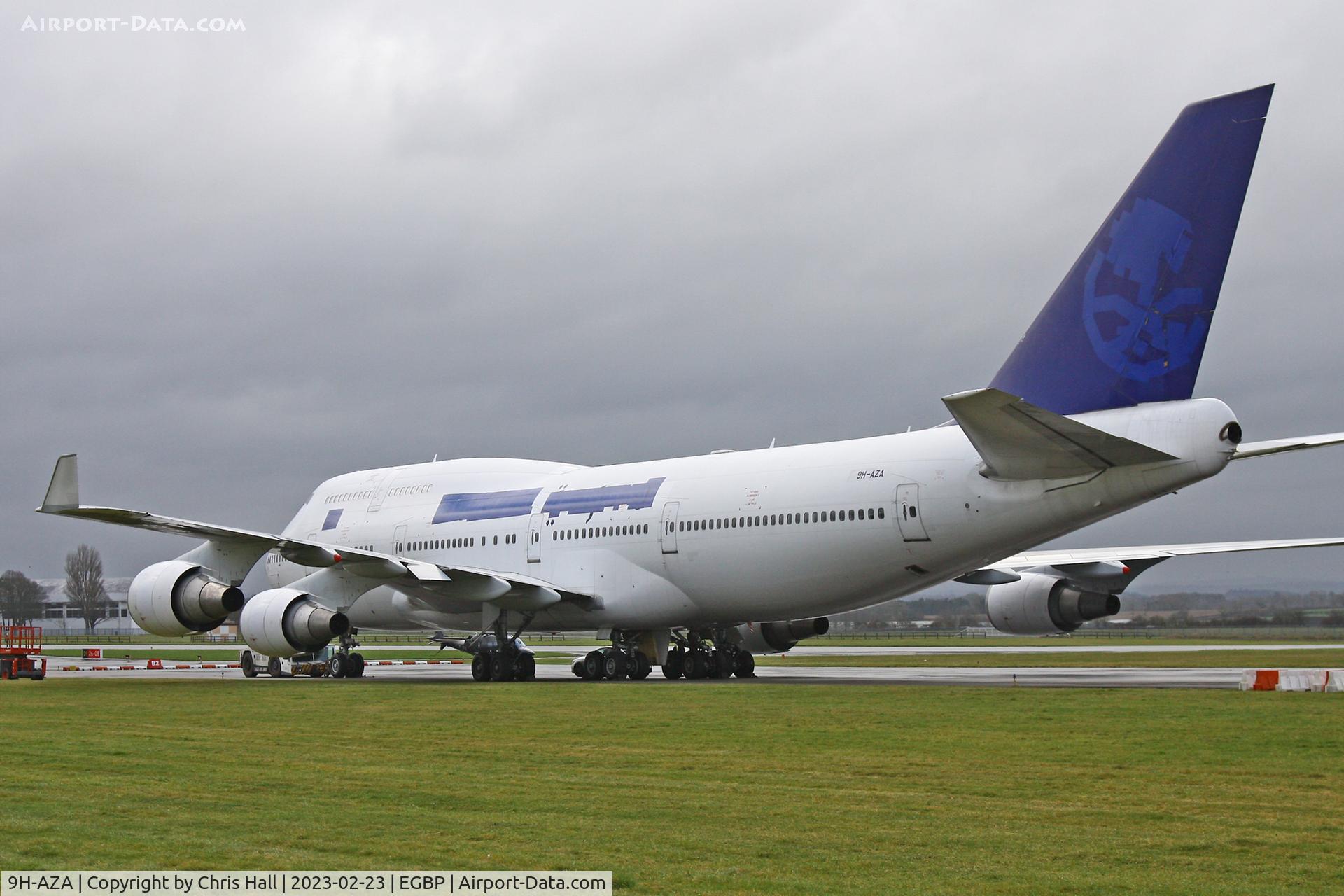 9H-AZA, 2004 Boeing 747-428 C/N 32871, Kemble