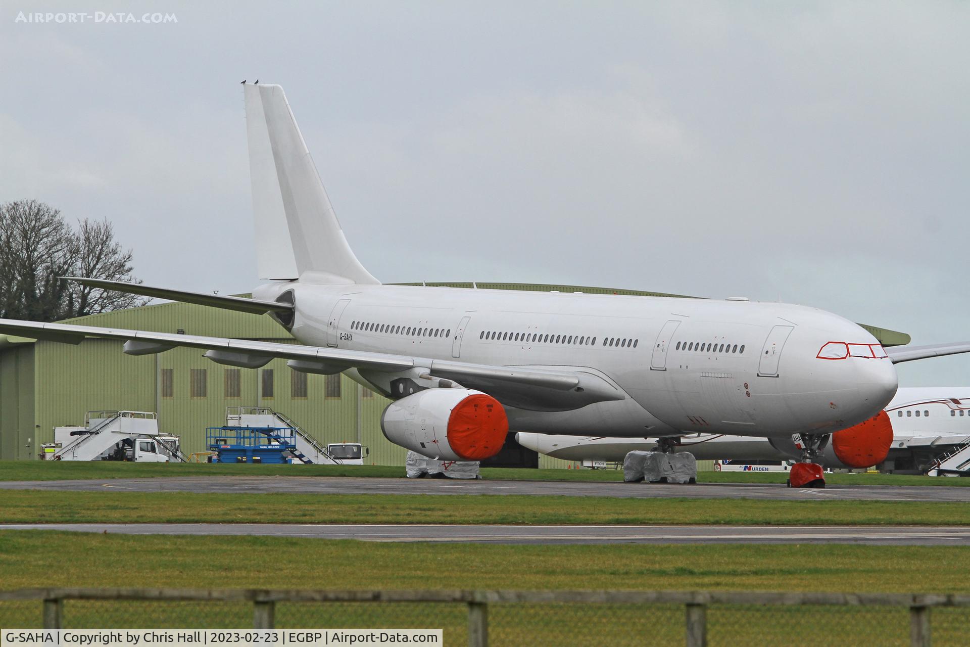 G-SAHA, 2010 Airbus A330-243 C/N 1138, Kemble