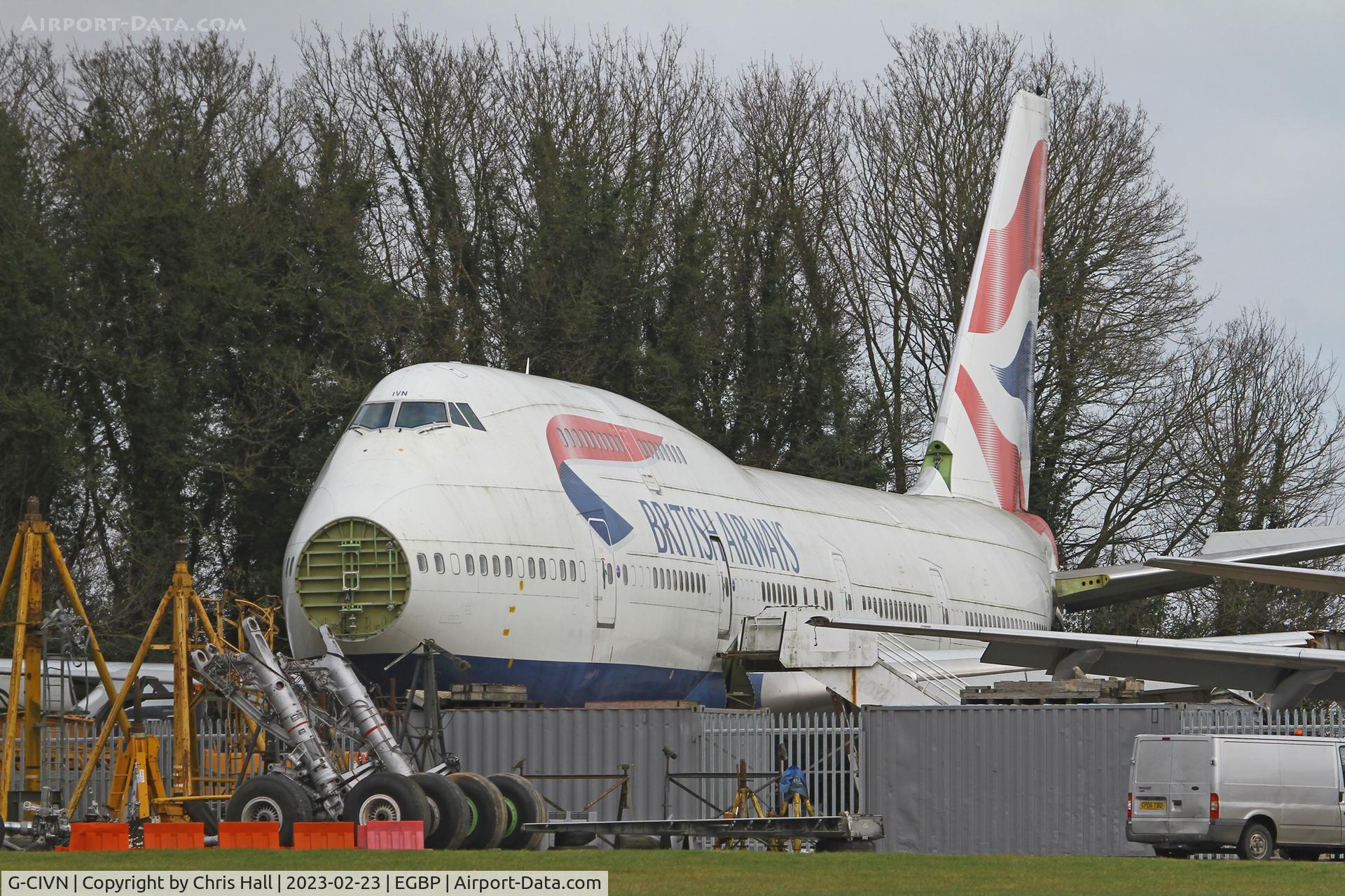 G-CIVN, 1997 Boeing 747-436 C/N 28848, Kemble