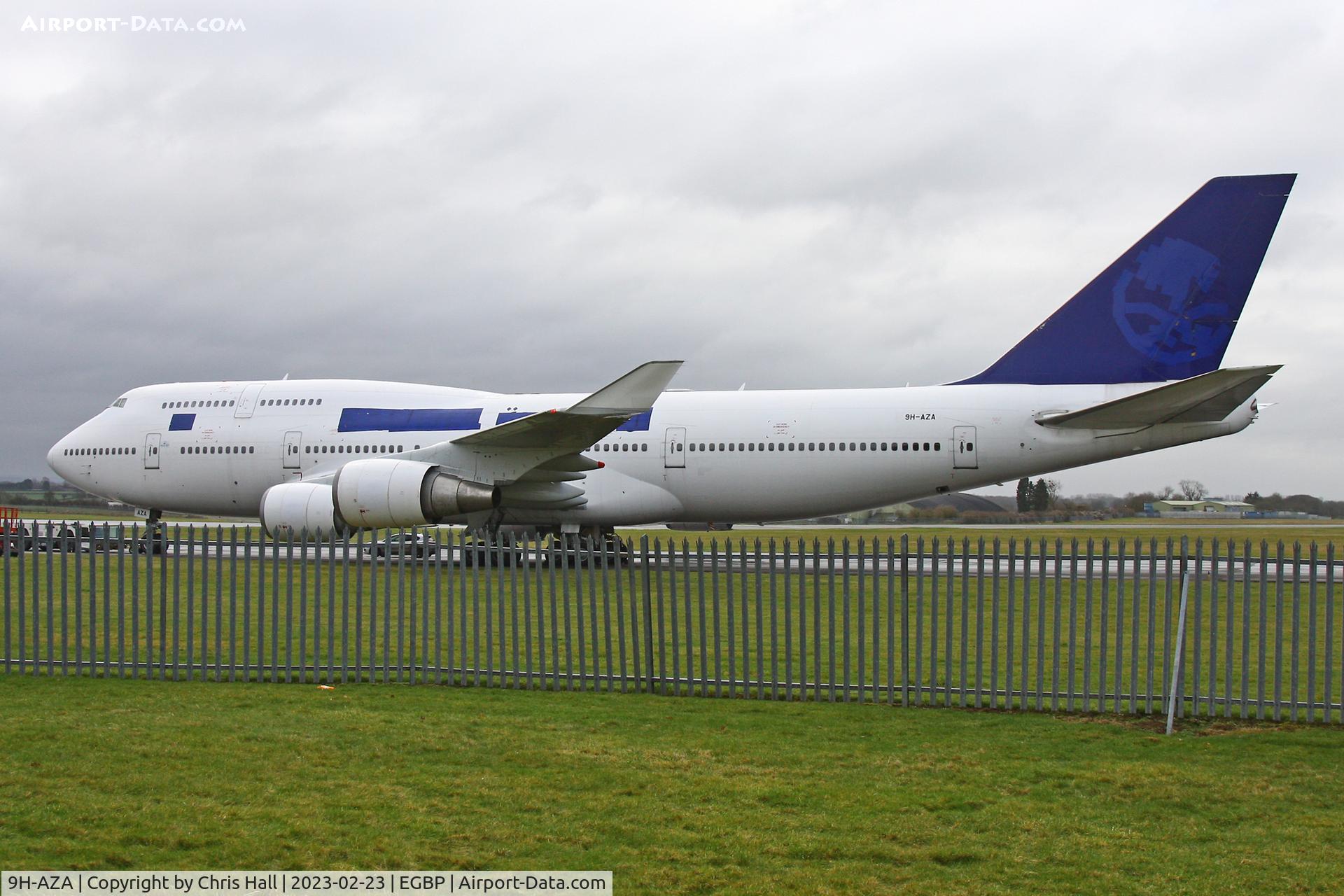 9H-AZA, 2004 Boeing 747-428 C/N 32871, Kemble
