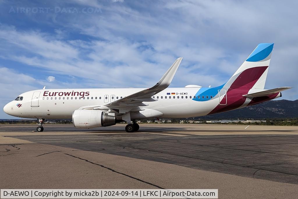 D-AEWO, 2016 Airbus A320-214 C/N 7394, Parked