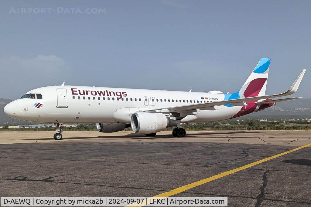 D-AEWQ, 2016 Airbus A320-214 C/N 7398, Taxiing