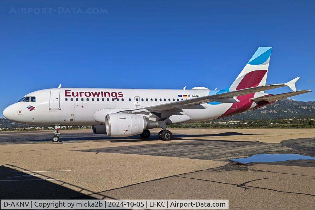 D-AKNV, 2005 Airbus A319-112 C/N 2632, Parked