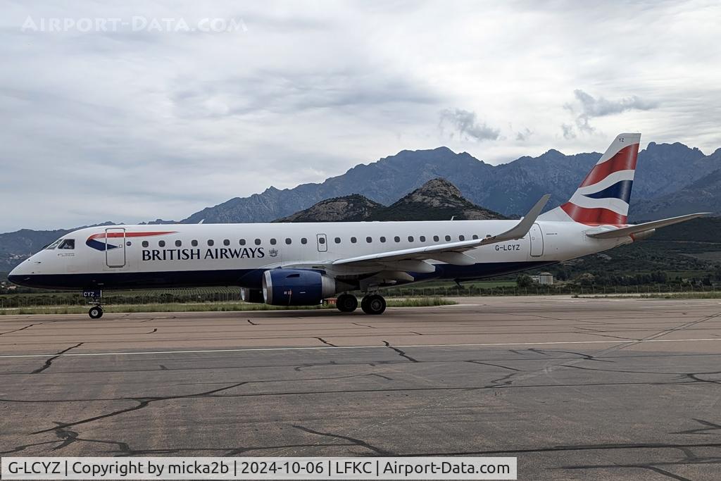 G-LCYZ, 2011 Embraer 190LR (ERJ-190-100LR) C/N 19000404, Taxiing