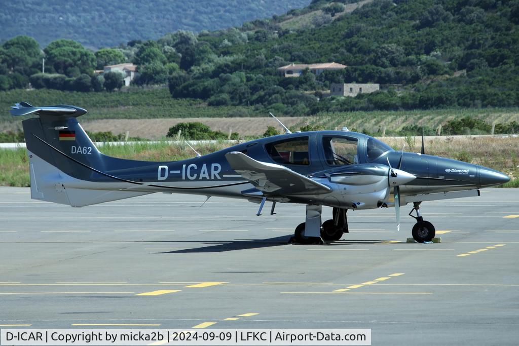D-ICAR, 2016 Diamond DA-62 C/N 62.036, Parked