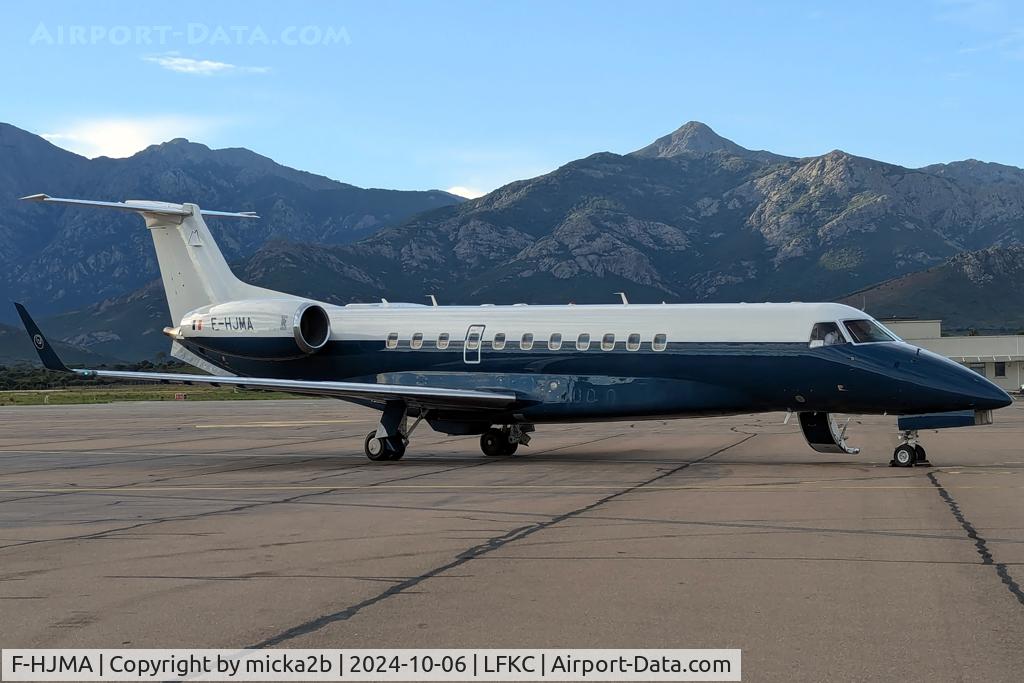 F-HJMA, 2005 Embraer EMB-135BJ Legacy C/N 14500854, Parked