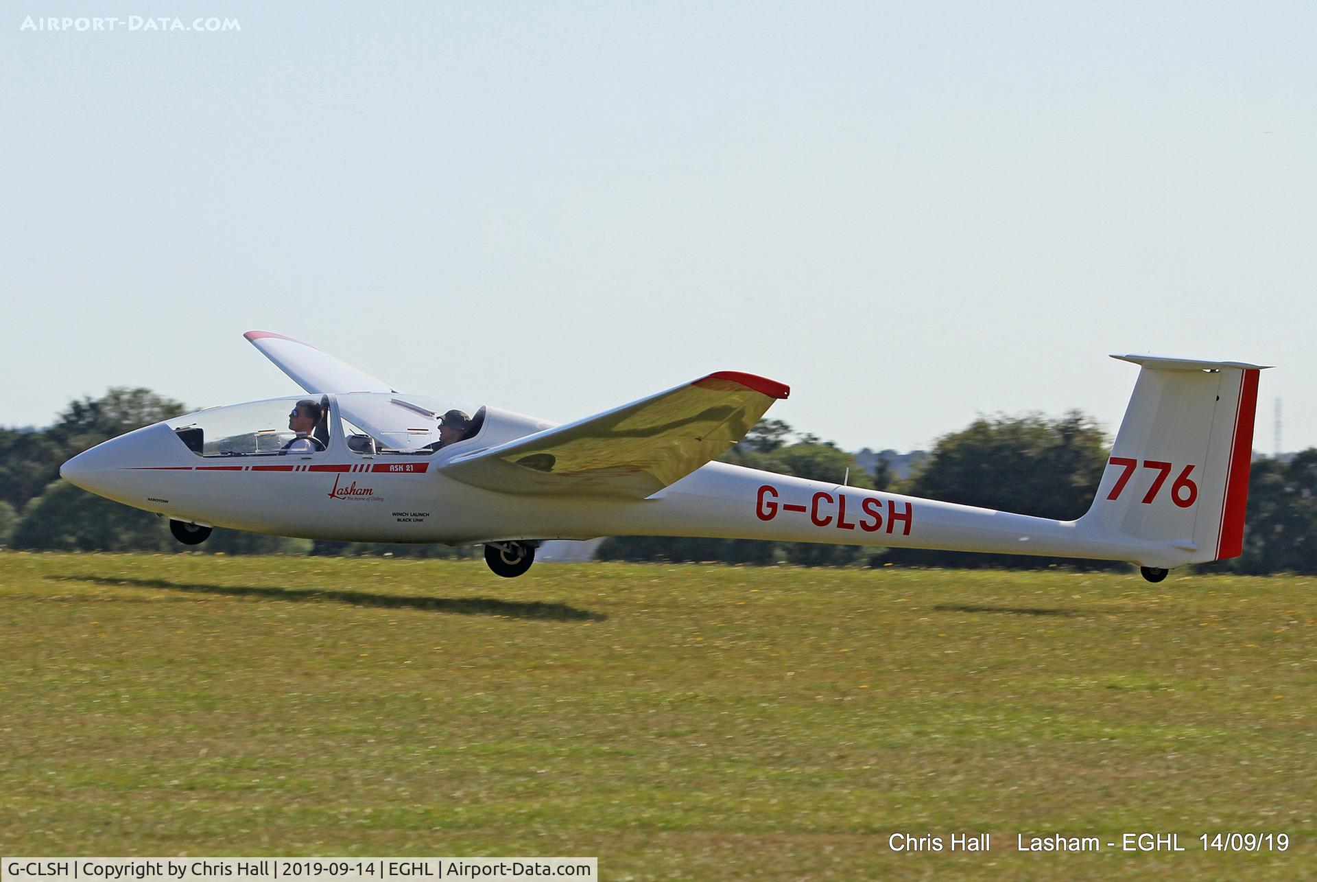 G-CLSH, 2016 Schleicher ASK-21 C/N 21940, Lasham