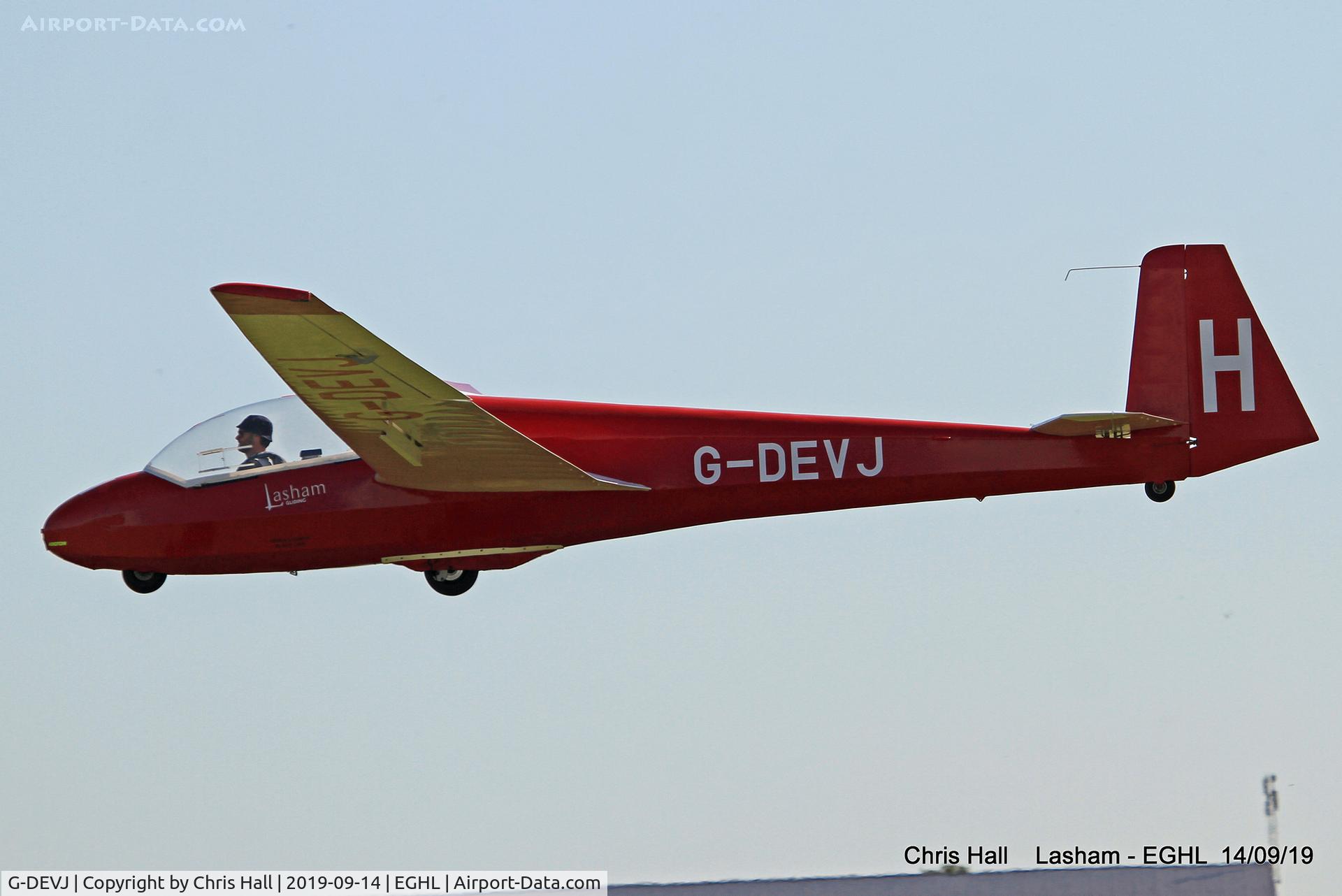 G-DEVJ, 1984 Schleicher ASK-13 C/N 13637AB, Lasham