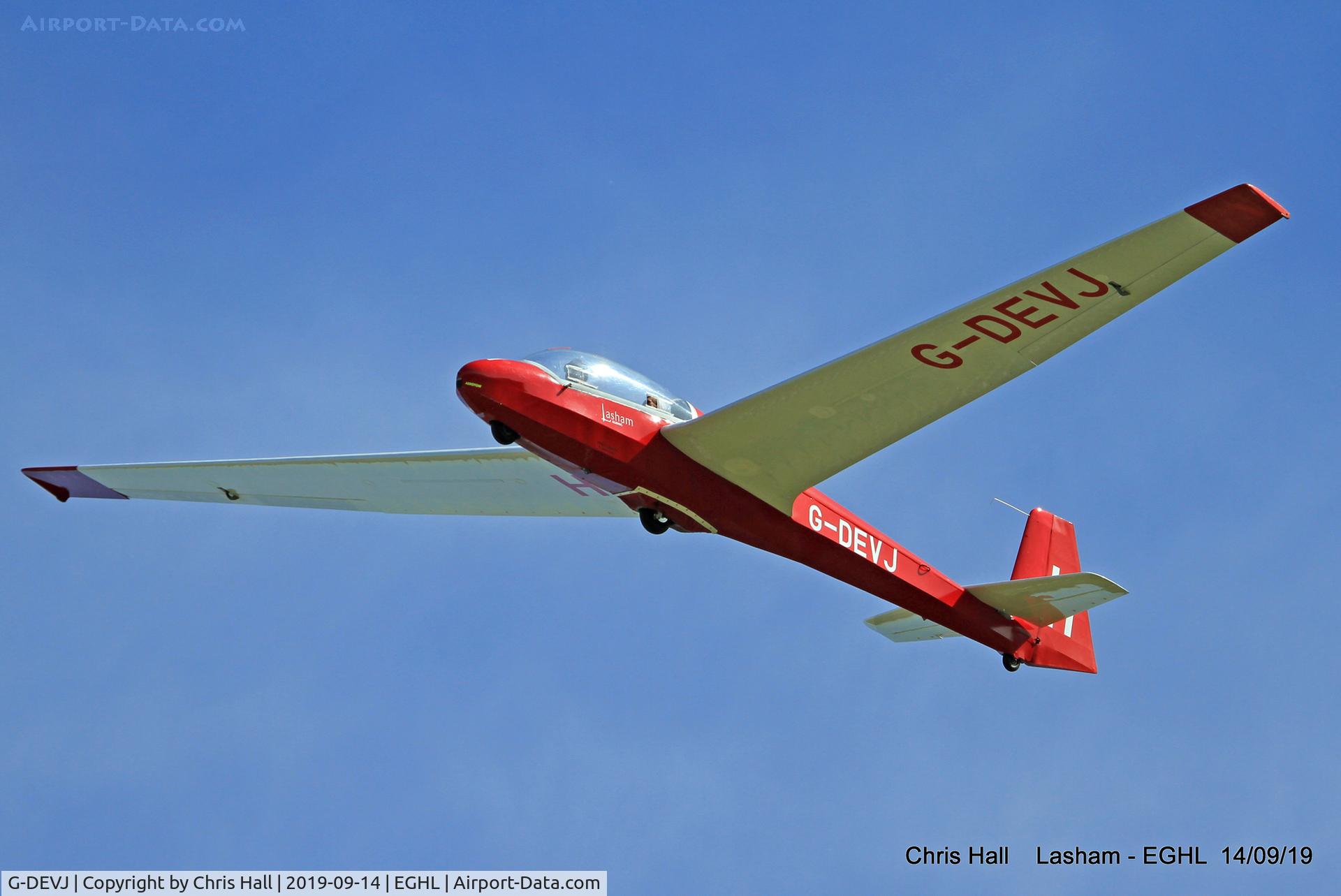 G-DEVJ, 1984 Schleicher ASK-13 C/N 13637AB, Lasham