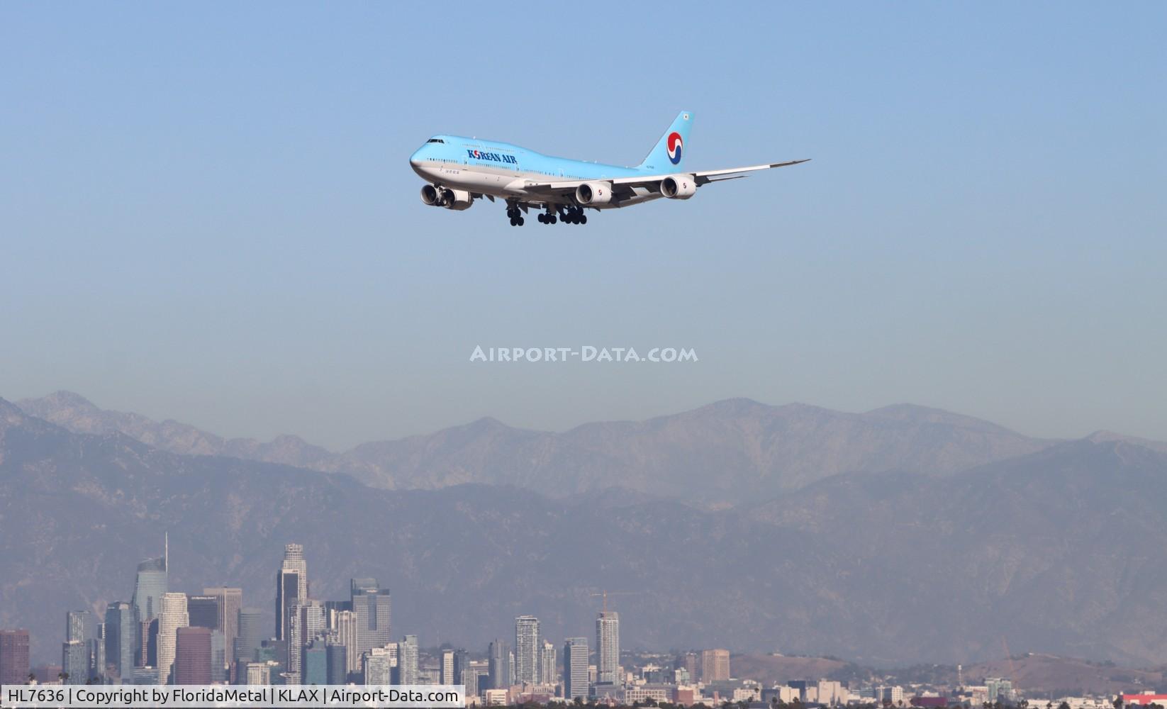 HL7636, 2015 Boeing 747-8B5 C/N 60407, KAL 748 zx icn, rksi-lax