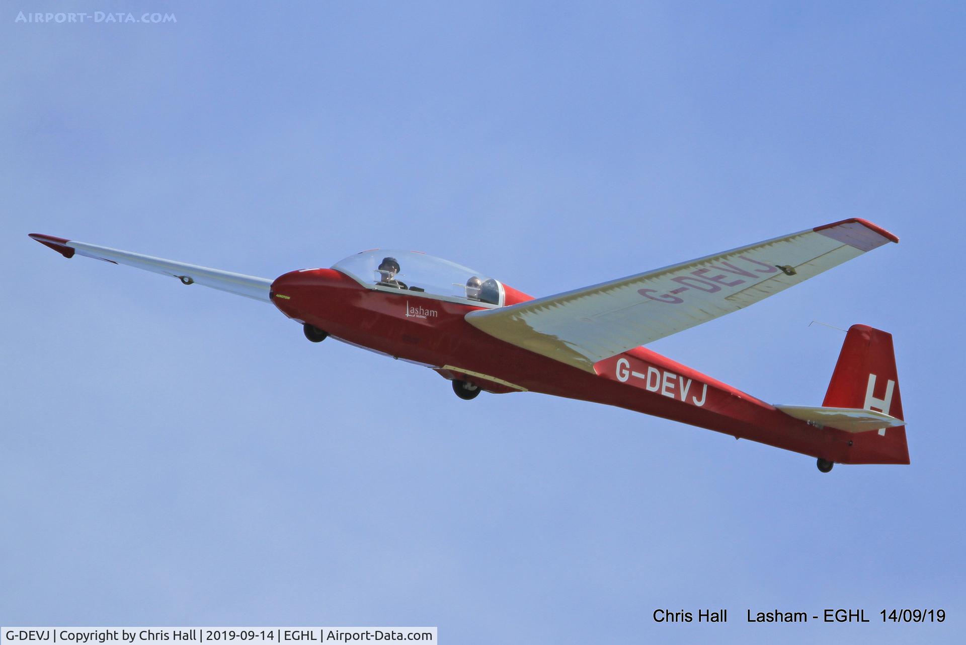 G-DEVJ, 1984 Schleicher ASK-13 C/N 13637AB, Lasham