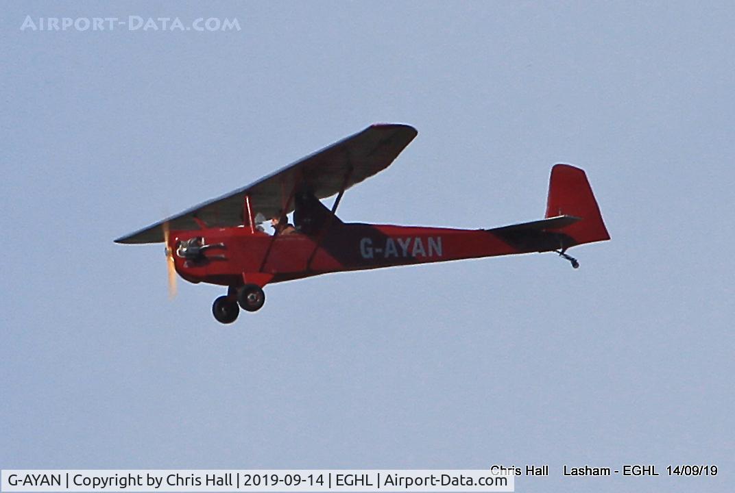 G-AYAN, 1970 Slingsby Cadet Motor Glider III C/N PFA 1385, Lasham
