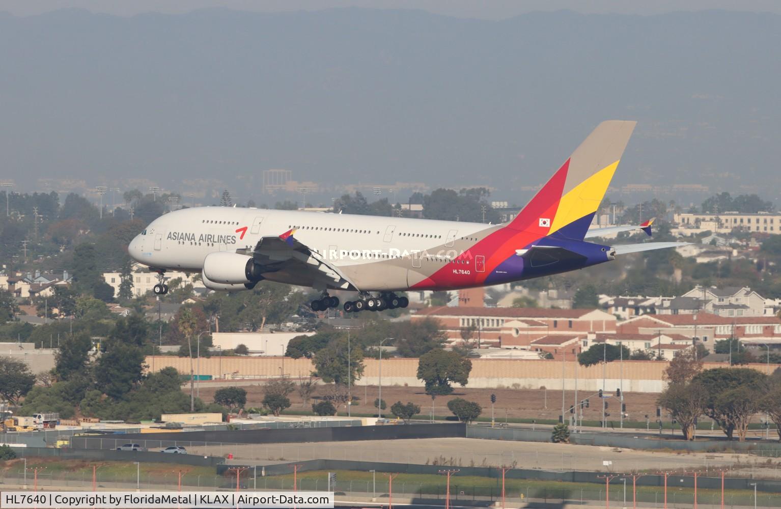 HL7640, 2016 Airbus A380-841 C/N 230, AAR A388 zx icn, rksi-lax