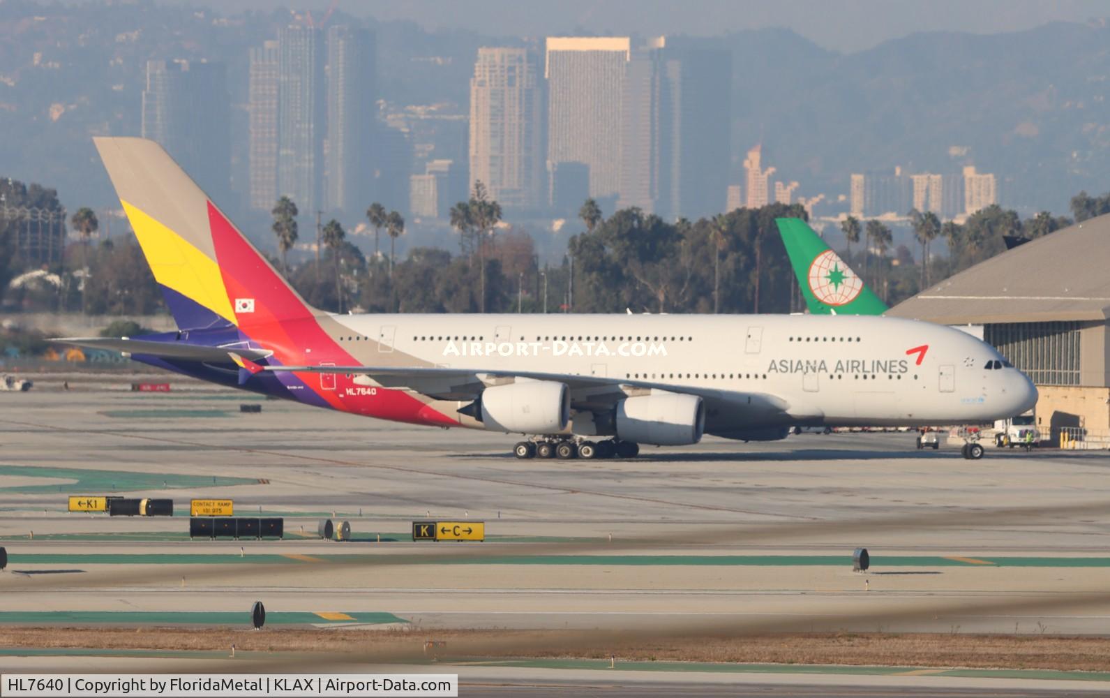 HL7640, 2016 Airbus A380-841 C/N 230, AAR A388 zx icn, rksi-lax