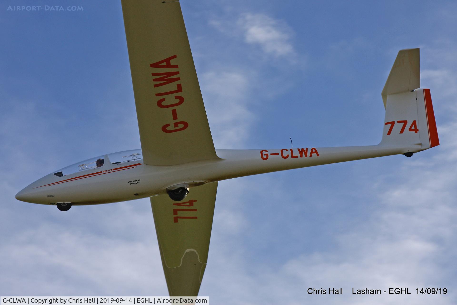 G-CLWA, 2018 Schleicher ASK-21B C/N 21959, Lasham