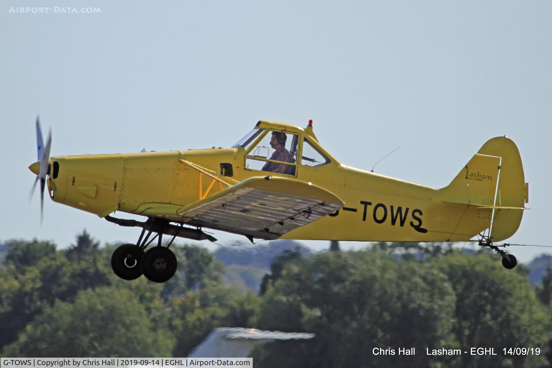 G-TOWS, 1969 Piper PA-25-260 Pawnee C/N 25-4853, Lasham