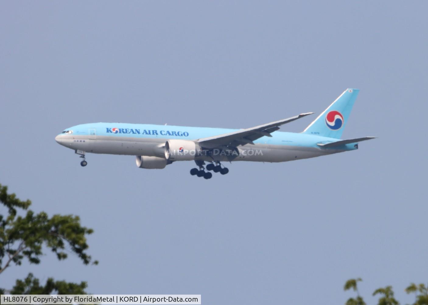 HL8076, 2016 Boeing 777-FB5 C/N 62632, KAL Cargo 777-200LRF zx anc, panc-ord
