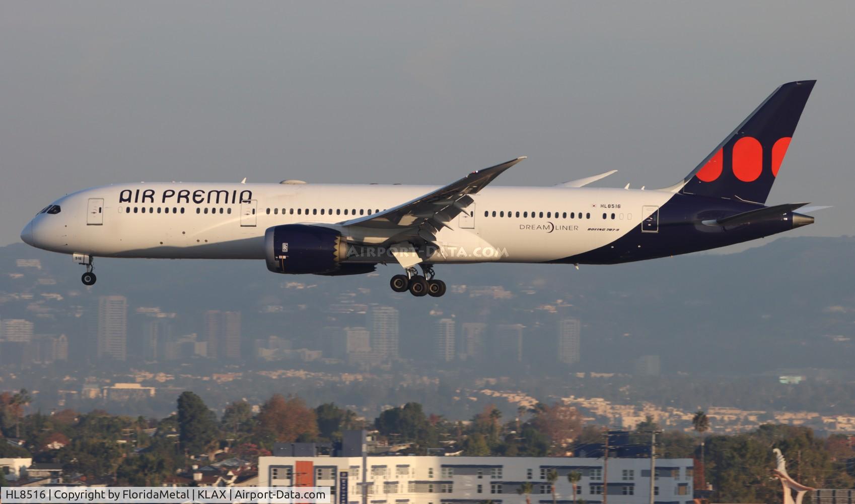 HL8516, 2018 Boeing 787-9 Dreamliner C/N 63315, APZ 789 zx icn, rksi-lax