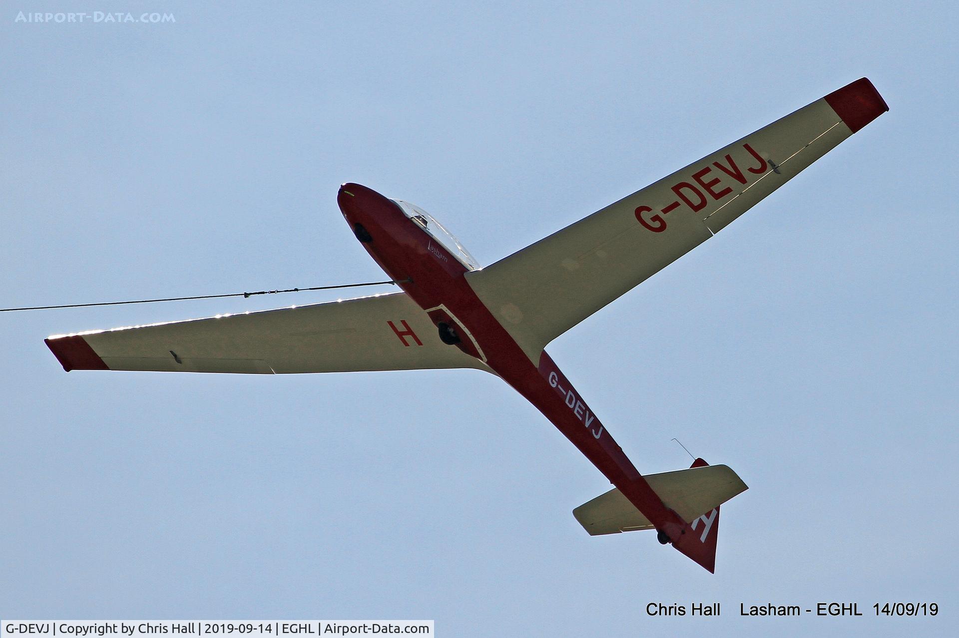 G-DEVJ, 1984 Schleicher ASK-13 C/N 13637AB, Lasham