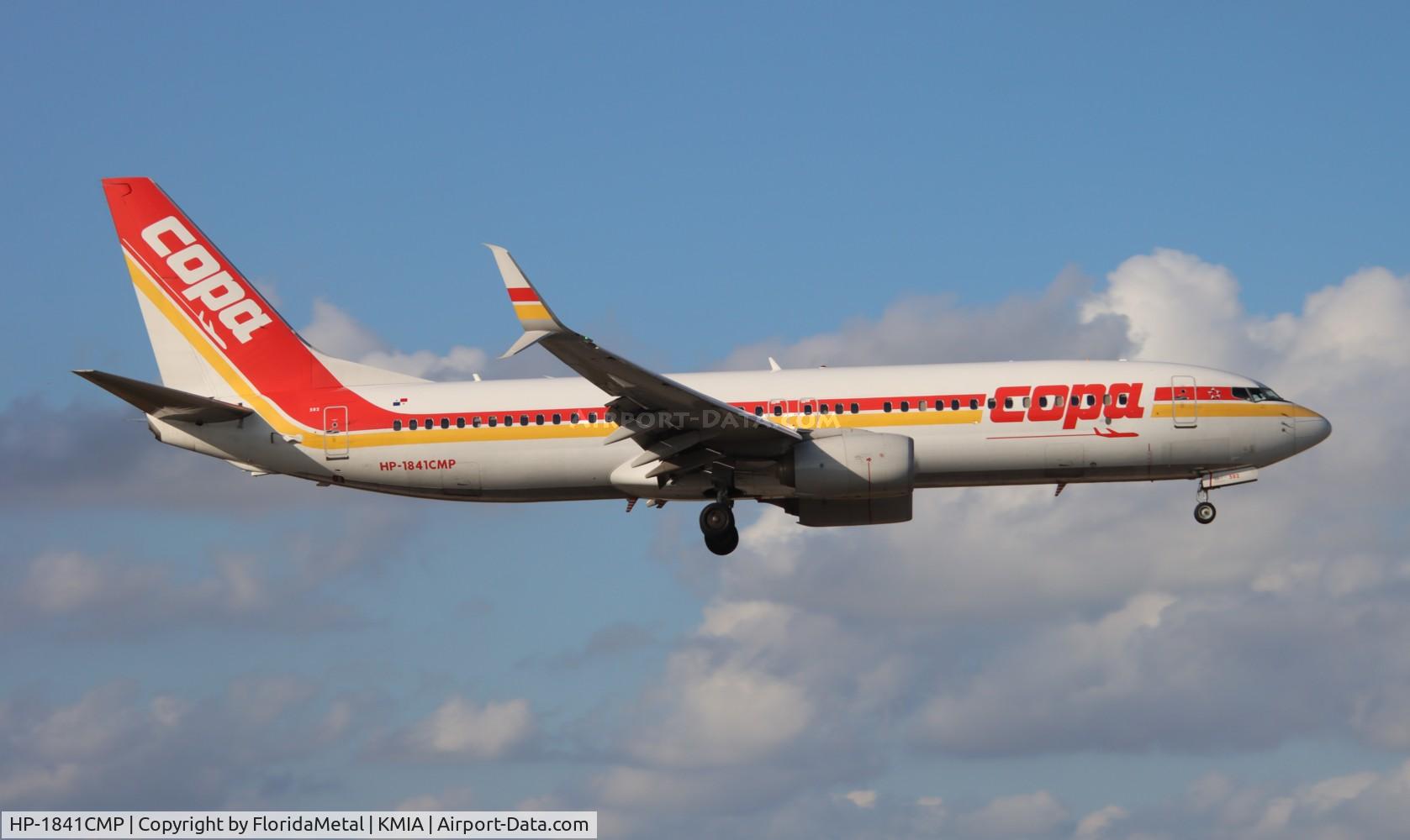 HP-1841CMP, 2014 Boeing 737-8V3 C/N 44156, retro CMP 738 zx pty, mpto-mia
