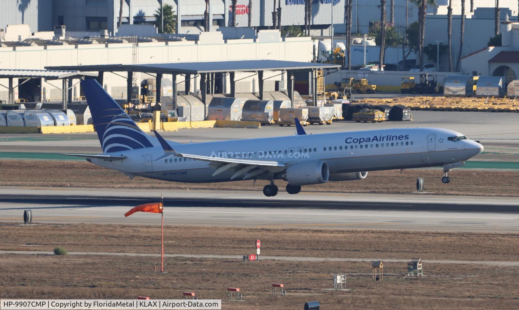 HP-9907CMP, 2021 Boeing 737-9 MAX C/N 44170, CMP 737-9 zx pty, mpto-lax