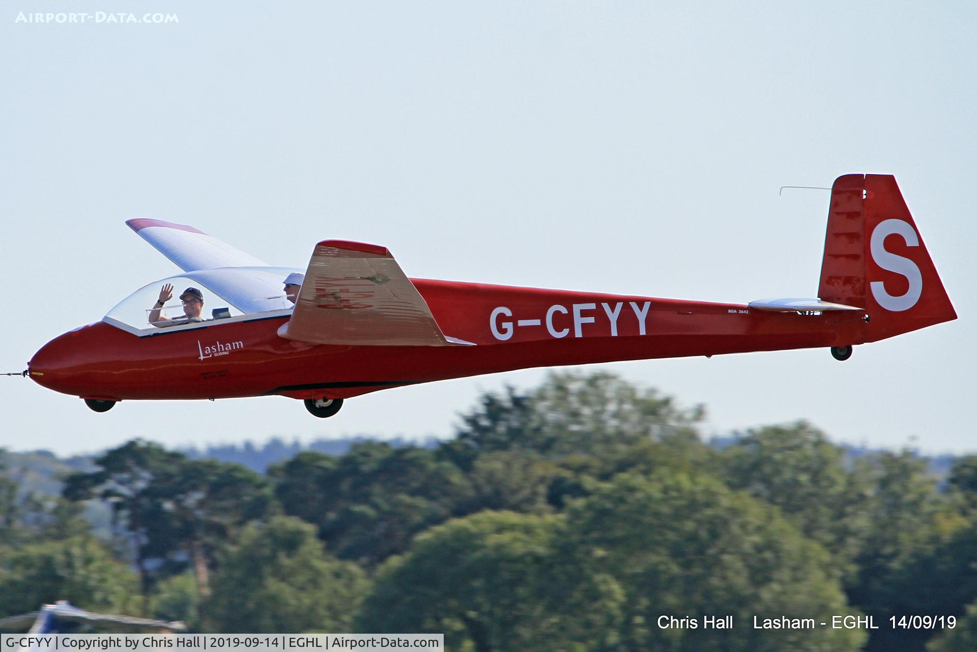 G-CFYY, 1990 Schleicher ASK-13 C/N 13685AB, Lasham
