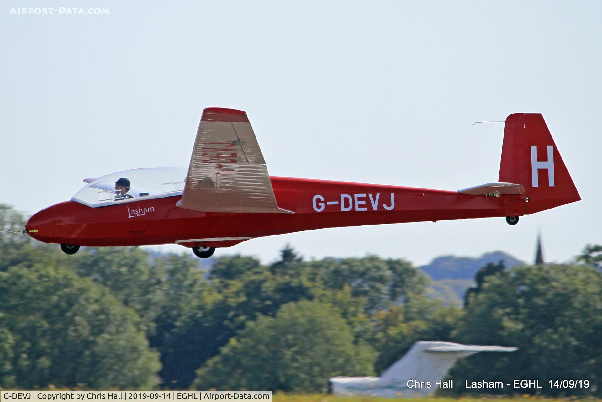 G-DEVJ, 1984 Schleicher ASK-13 C/N 13637AB, Lasham