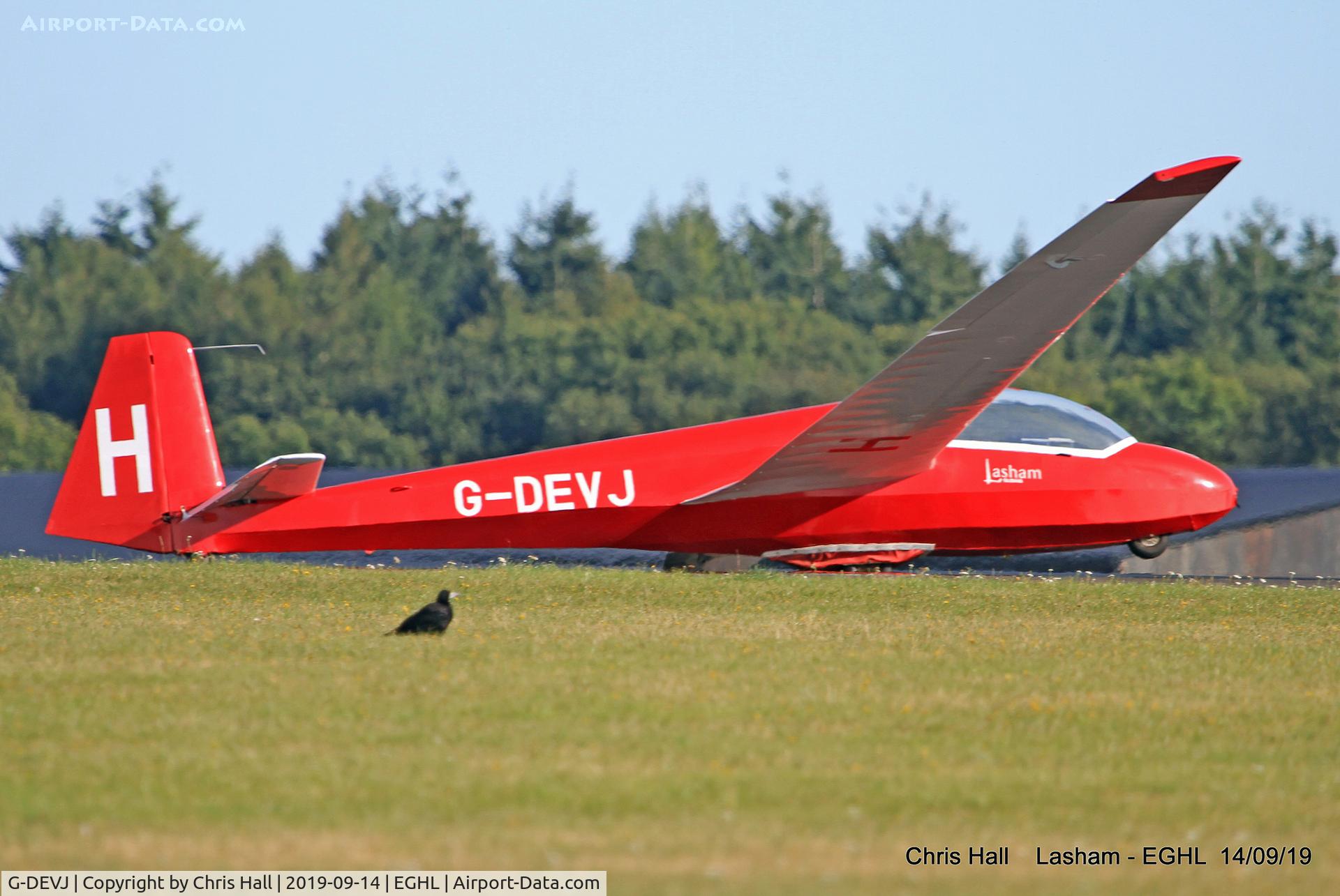 G-DEVJ, 1984 Schleicher ASK-13 C/N 13637AB, Lasham
