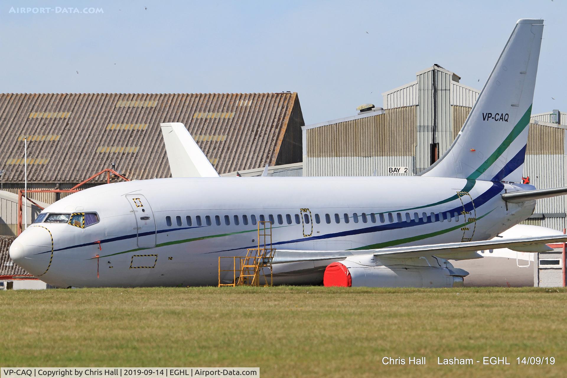 VP-CAQ, 1981 Boeing 737-2V6 C/N 22431, Lasham