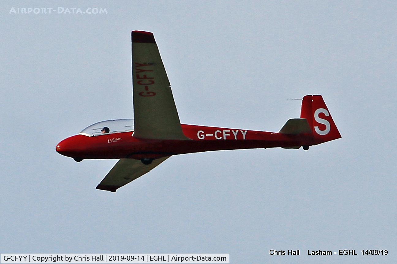 G-CFYY, 1990 Schleicher ASK-13 C/N 13685AB, Lasham