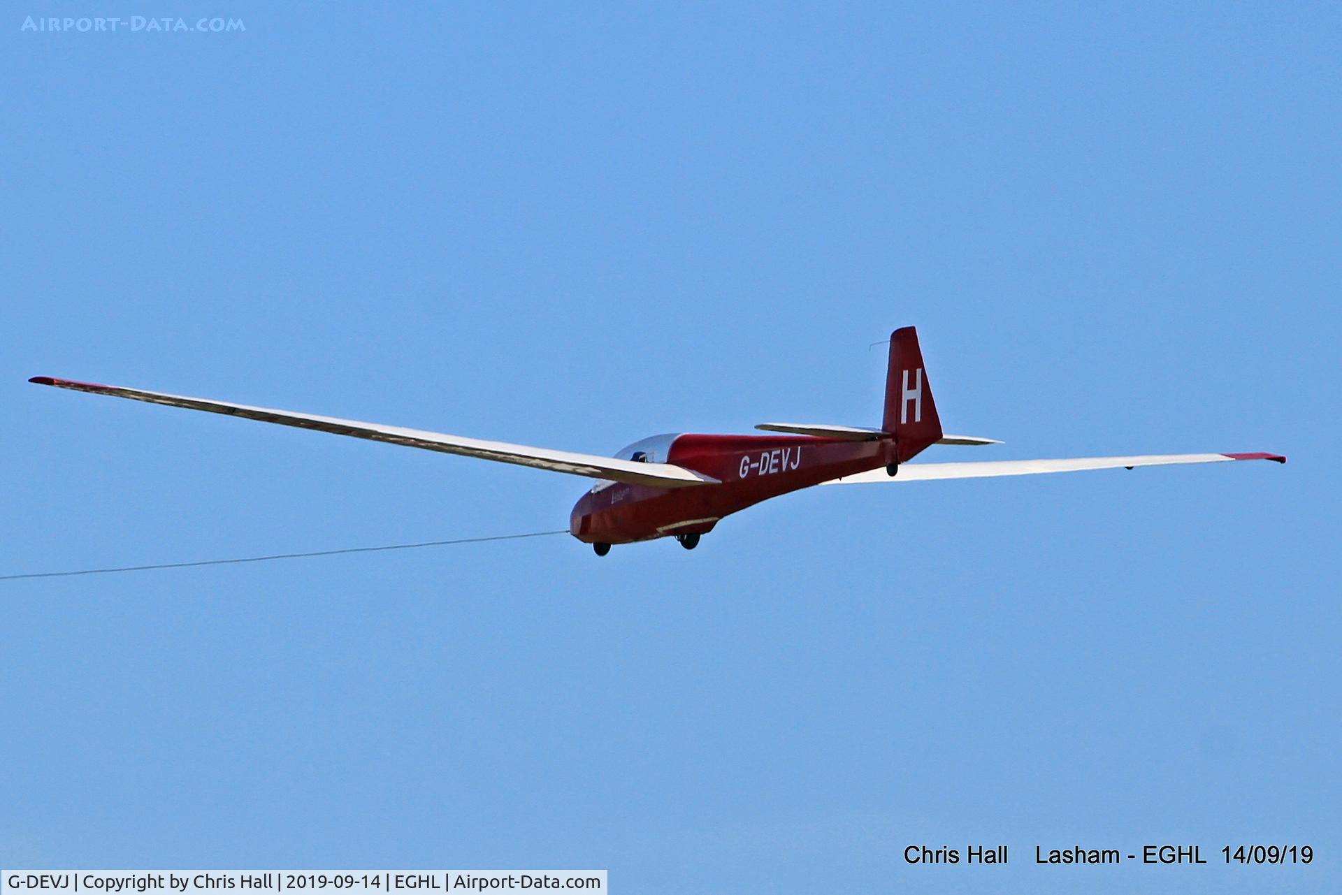 G-DEVJ, 1984 Schleicher ASK-13 C/N 13637AB, Lasham