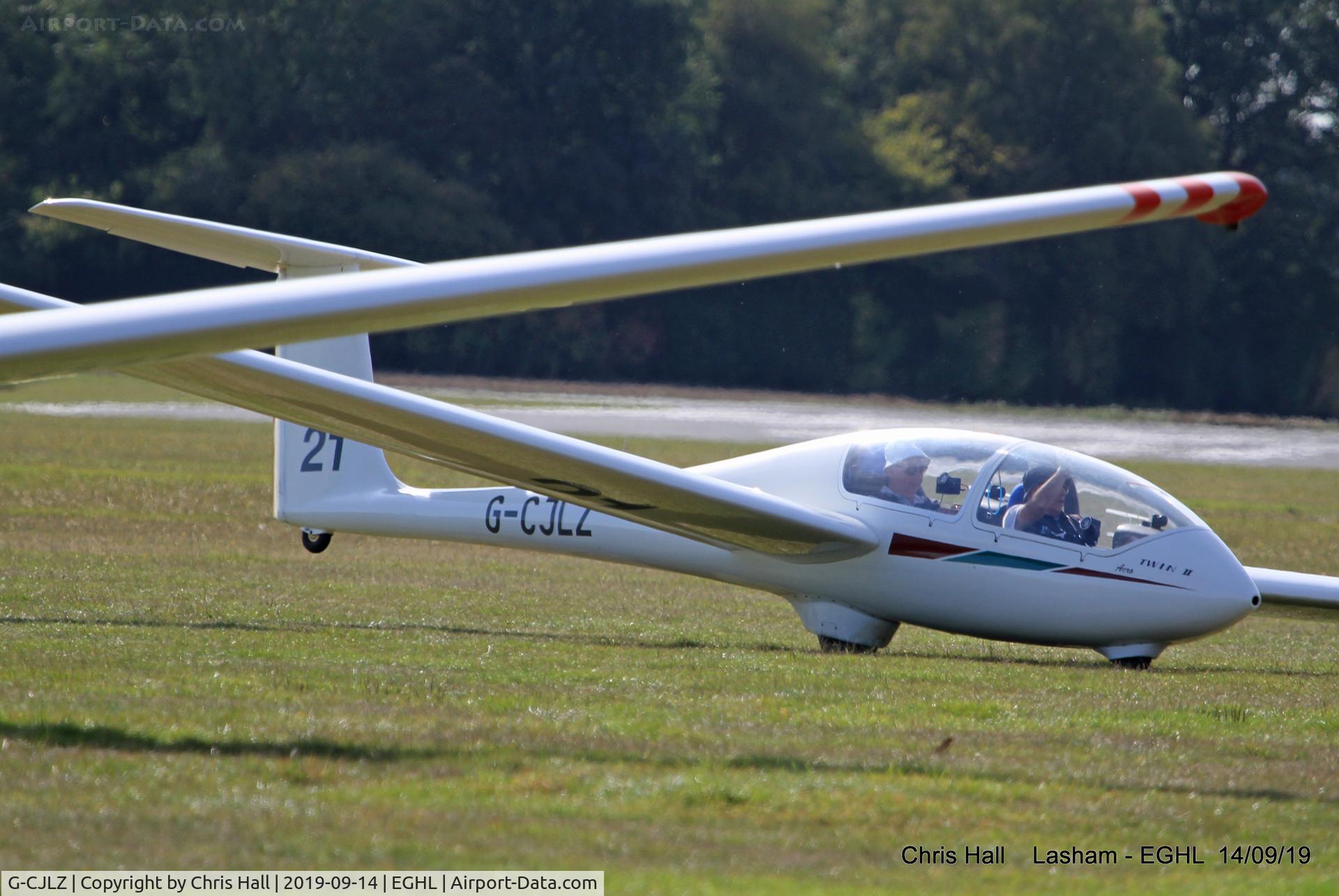 G-CJLZ, 1981 Grob G-103A Twin II Acro C/N 3633-K-15, Lasham