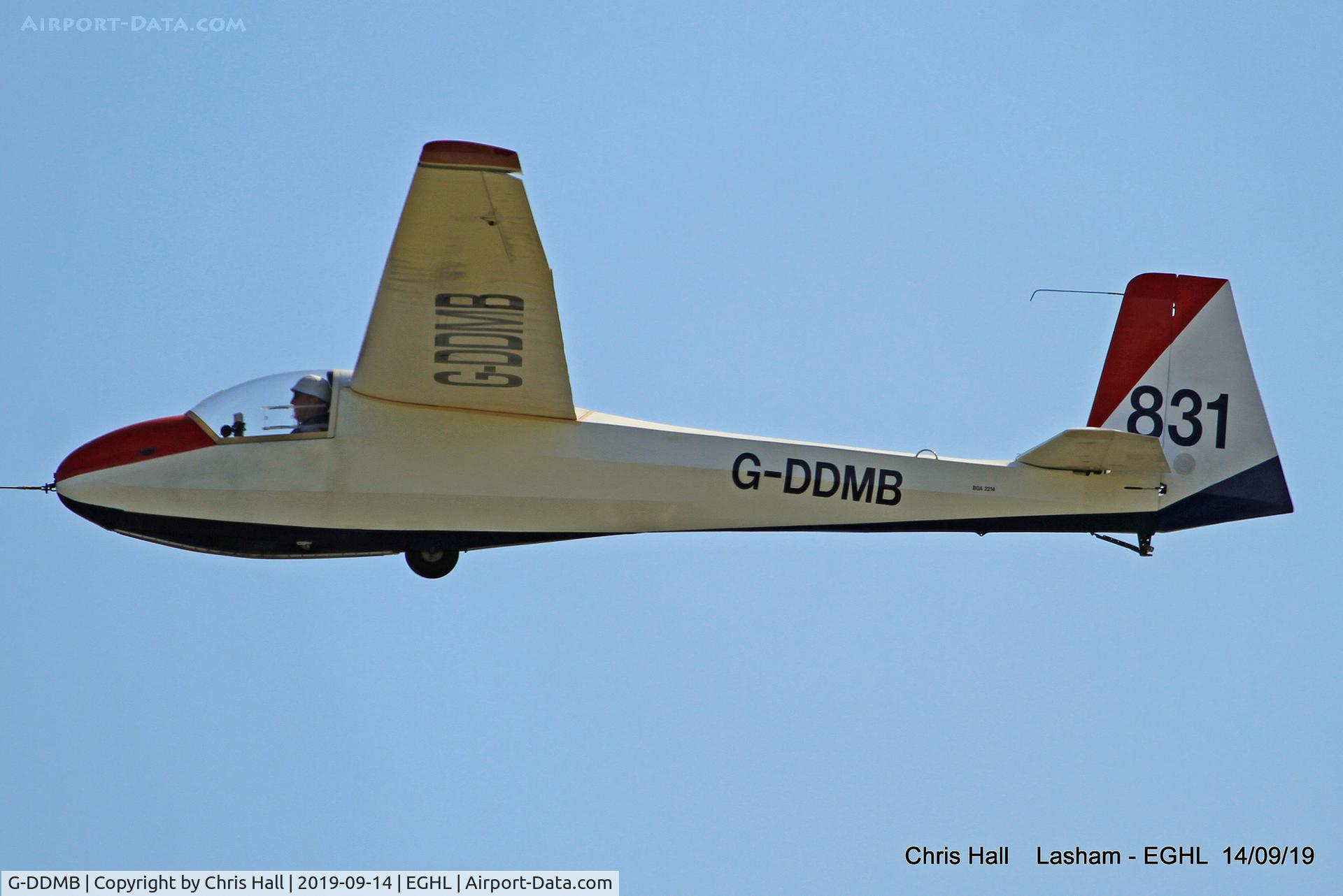 G-DDMB, 1963 Schleicher K-8B C/N 8209, Lasham