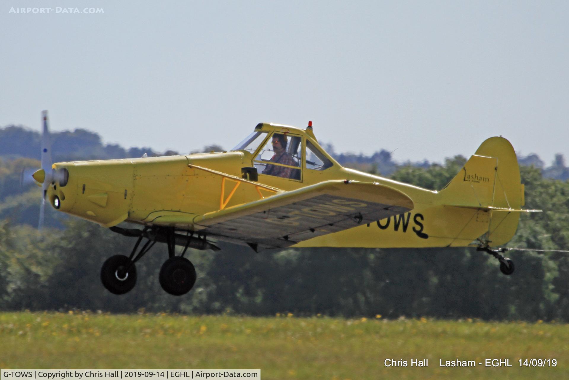 G-TOWS, 1969 Piper PA-25-260 Pawnee C/N 25-4853, Lasham