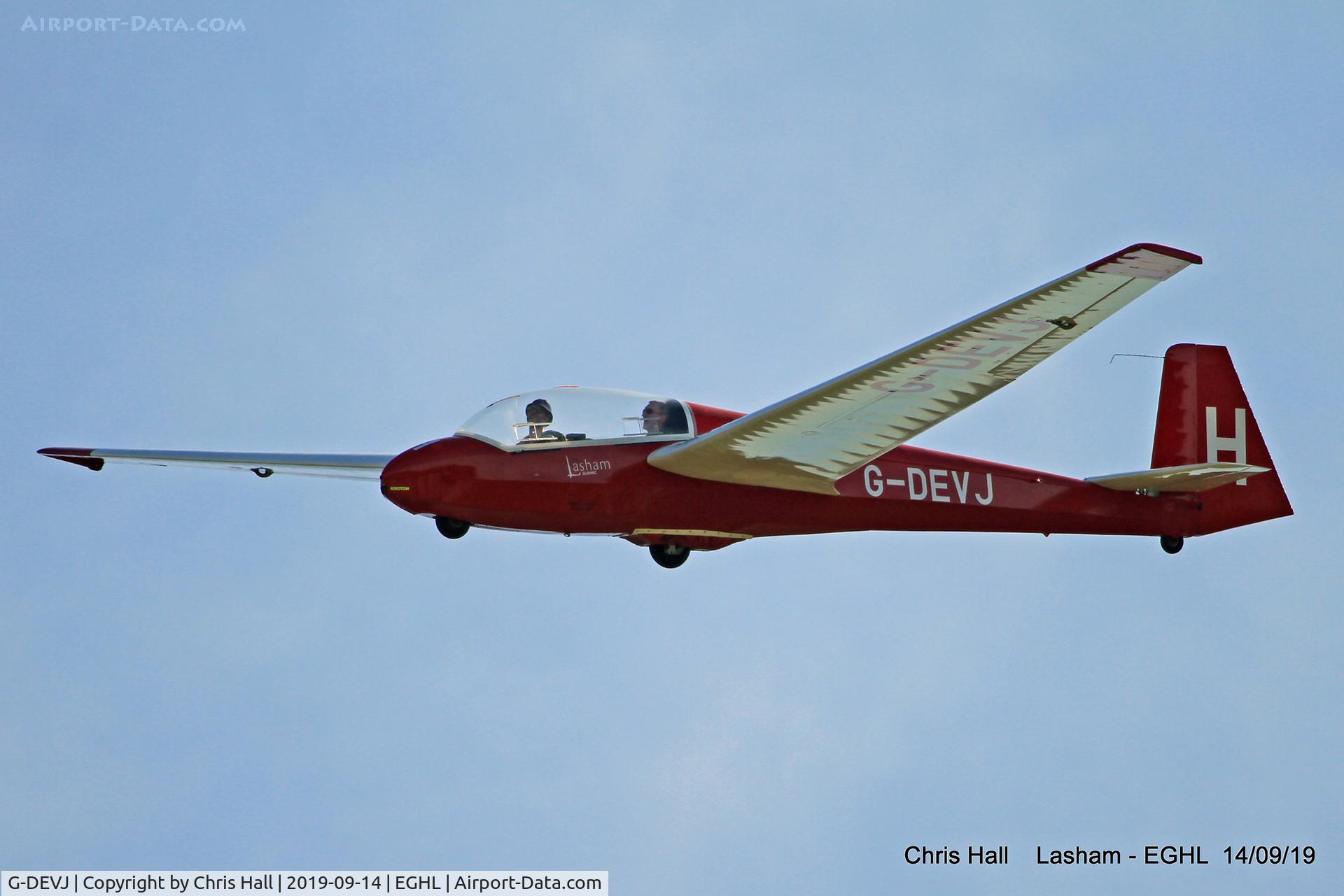 G-DEVJ, 1984 Schleicher ASK-13 C/N 13637AB, Lasham