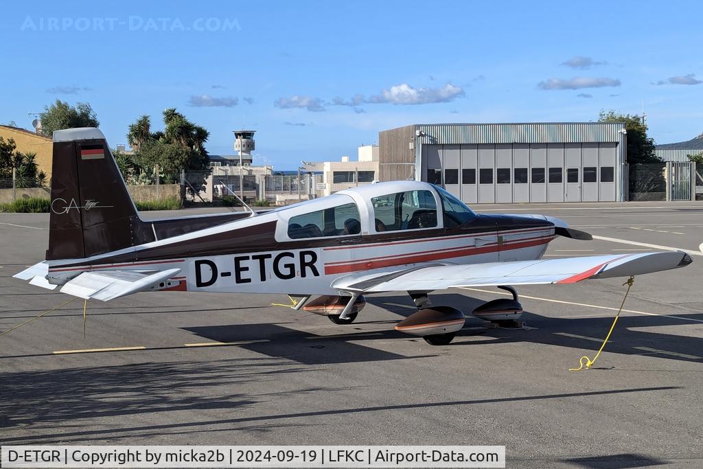 D-ETGR, 1978 Grumman American AA-5B Tiger C/N AA5B-0971, Parked