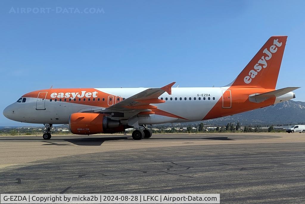 G-EZDA, 2008 Airbus A319-111 C/N 3413, Parked