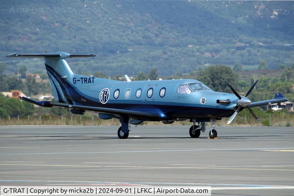 G-TRAT, 2006 Pilatus PC-12/45 C/N 710, Parked