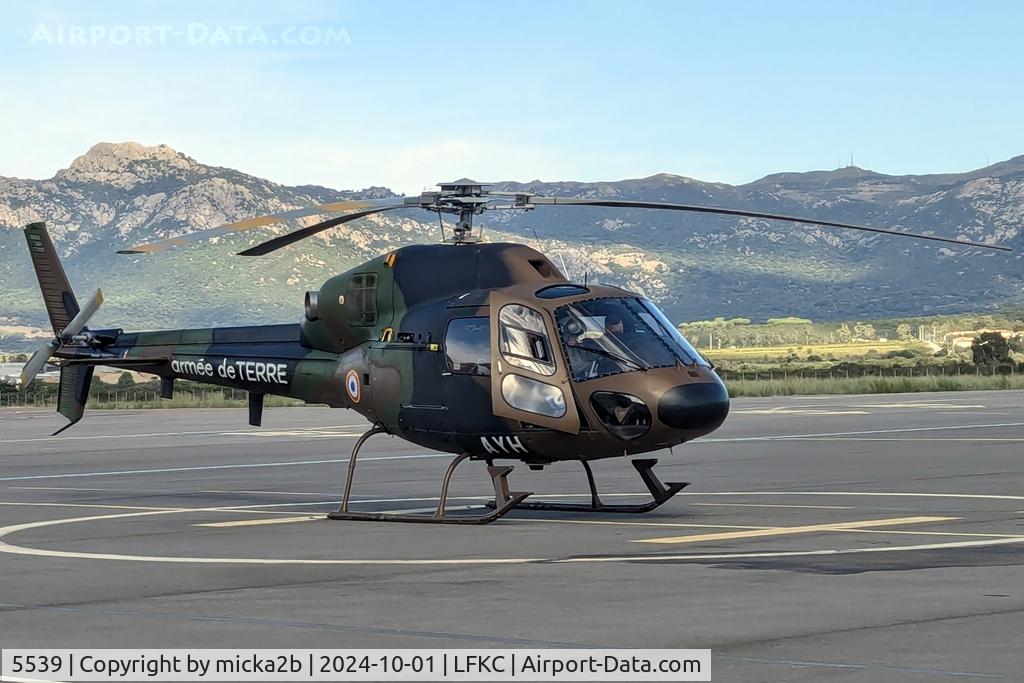 5539, Aerospatiale AS-555UN Fennec C/N 5539, Parked