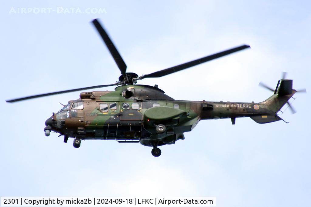 2301, Aérospatiale AS-532UL Cougar C/N 2301, In flight