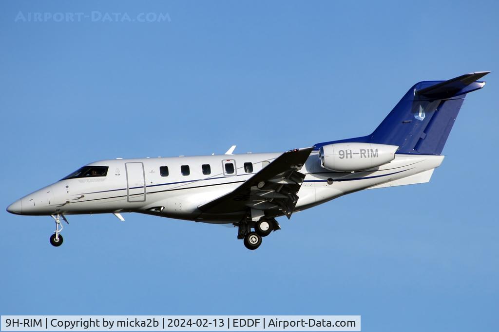 9H-RIM, 2021 Pilatus PC-24 C/N 220, Landing