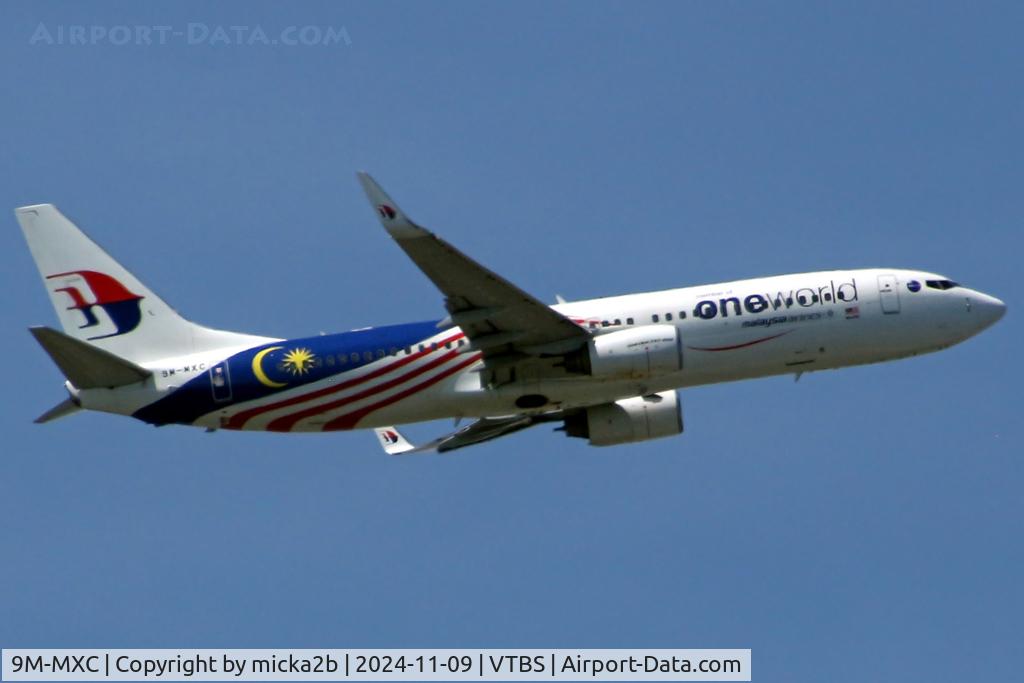 9M-MXC, 2010 Boeing 737 NG C/N 40130, Take off