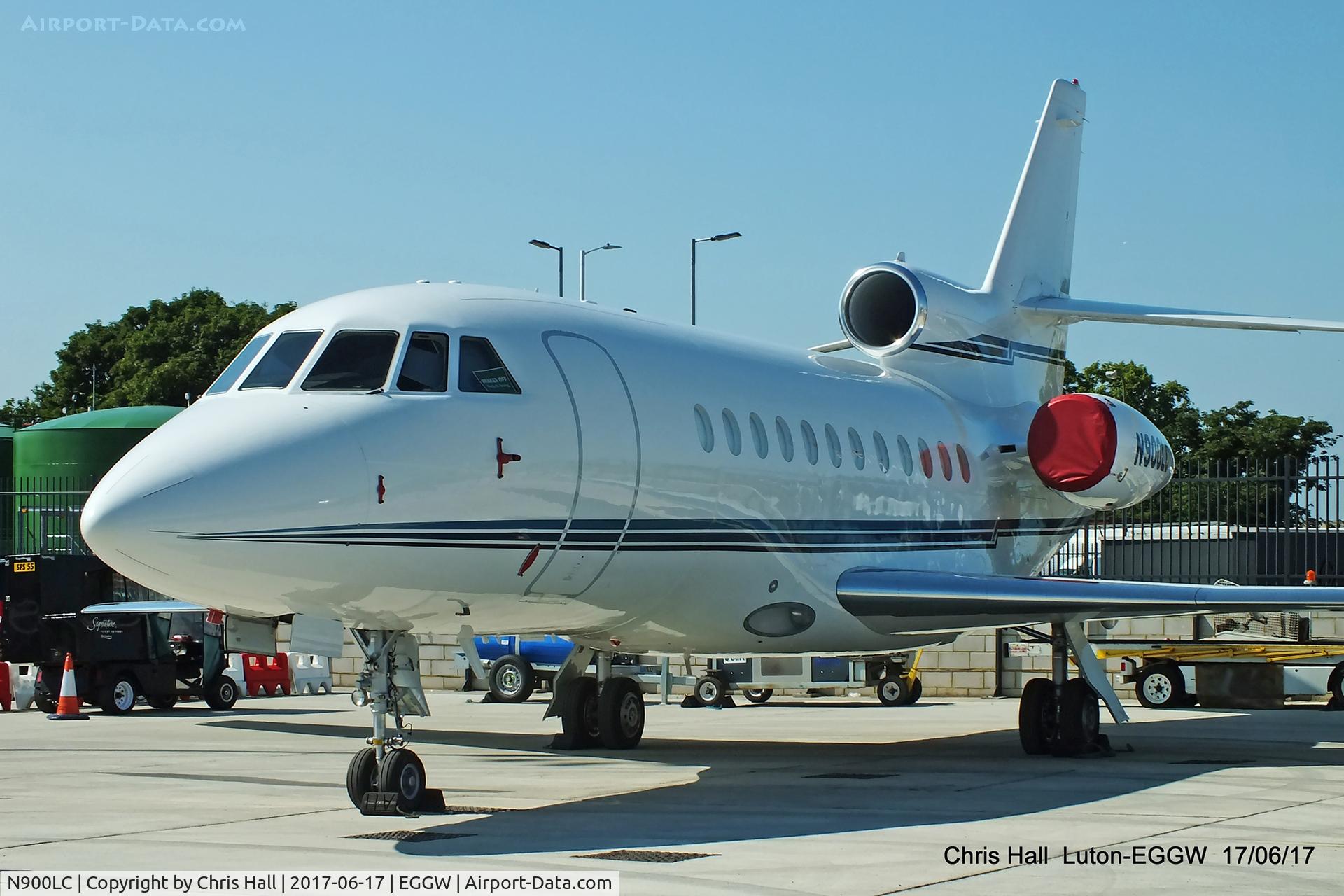 N900LC, 2000 Dassault Falcon 900 C/N 186, Luton