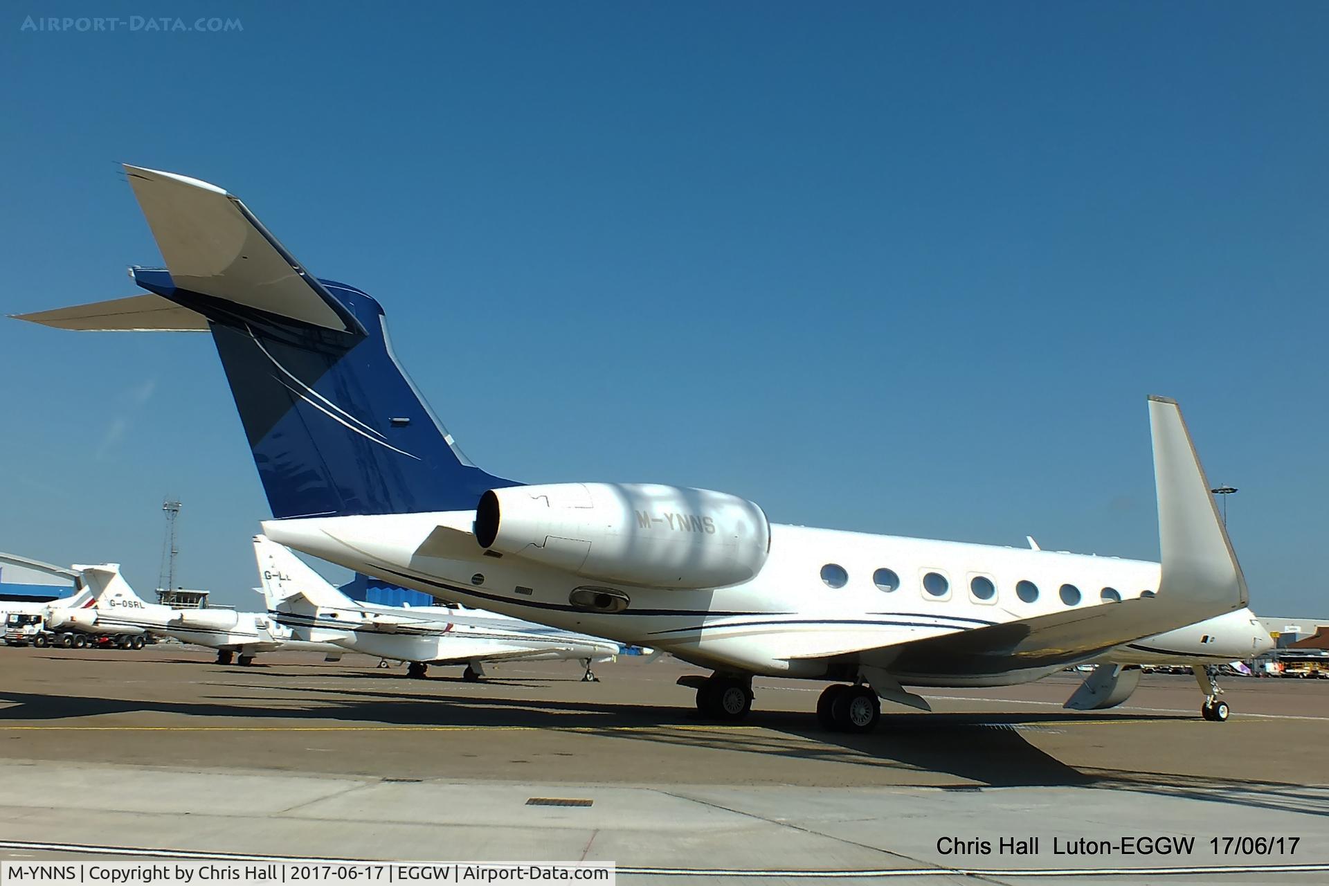 M-YNNS, 2015 Gulfstream Aerospace G650 (G-VI) C/N 6120, Luton
