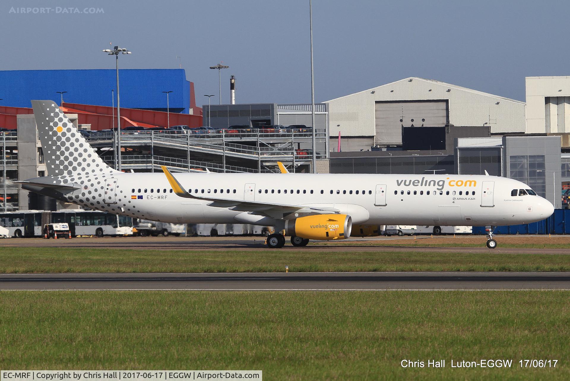 EC-MRF, 2017 Airbus A321-231 C/N 7714, Luton
