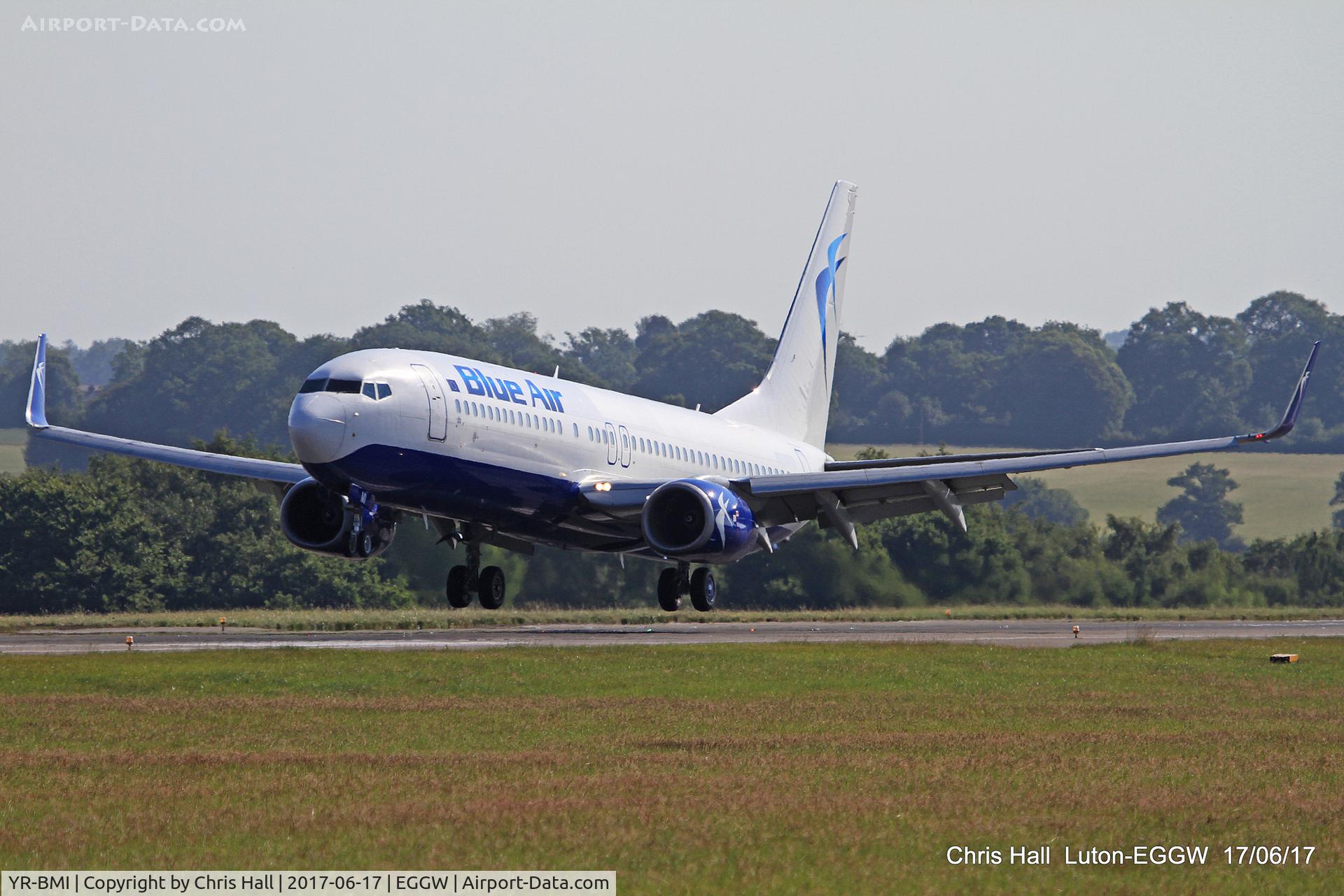 YR-BMI, 1998 Boeing 737-8K5 C/N 27980, Luton