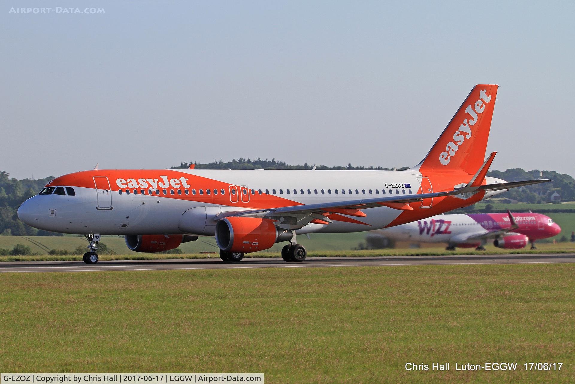 G-EZOZ, 2015 Airbus A320-214 C/N 6918, Luton