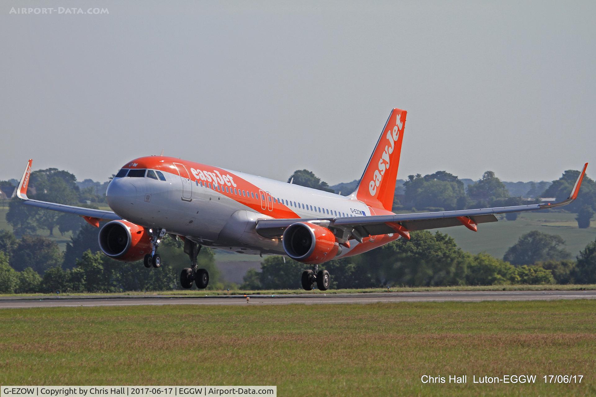 G-EZOW, 2015 Airbus A320-214 C/N 6834, Luton