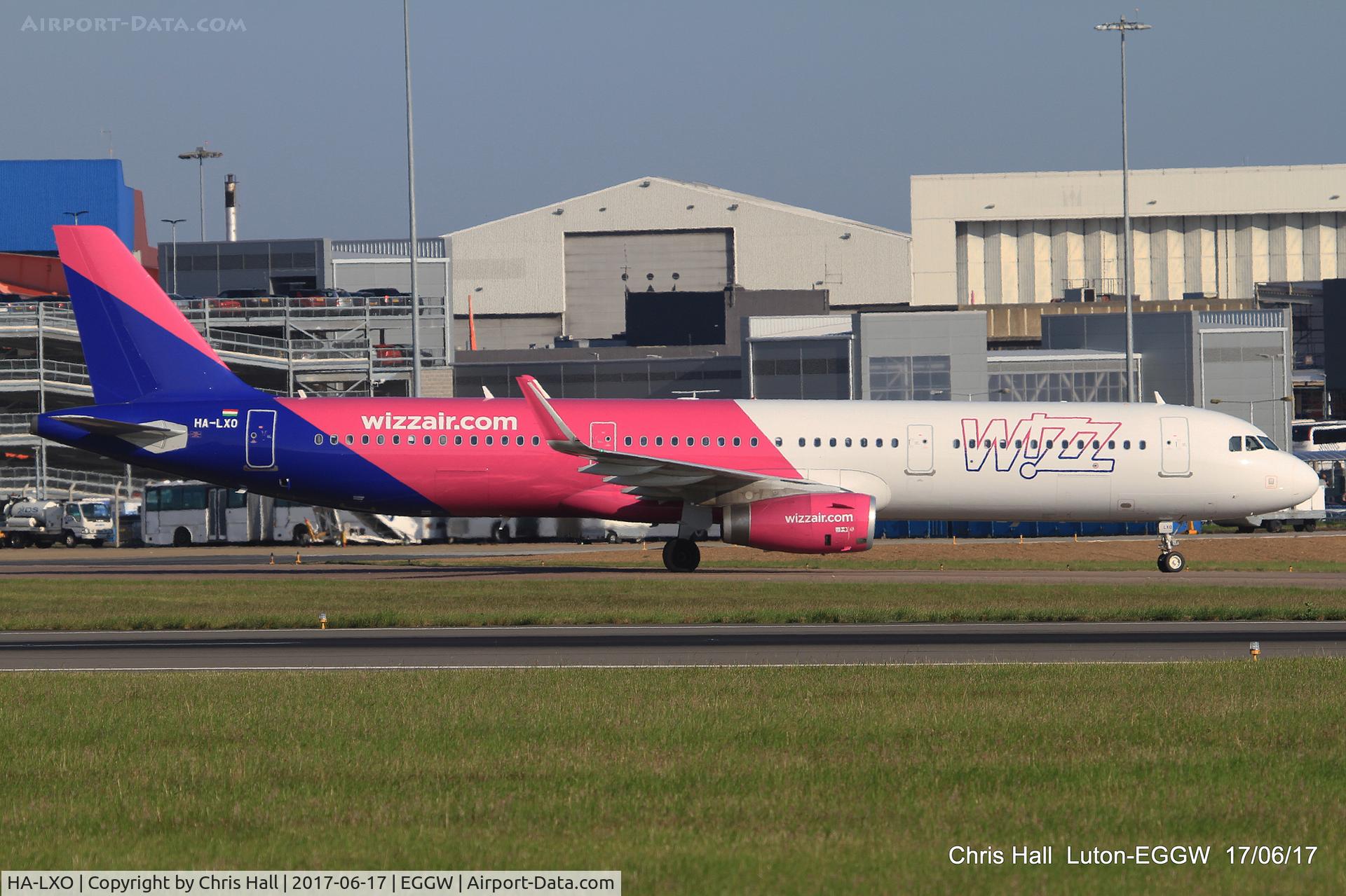 HA-LXO, 2017 Airbus A321-231 C/N 7562, Luton